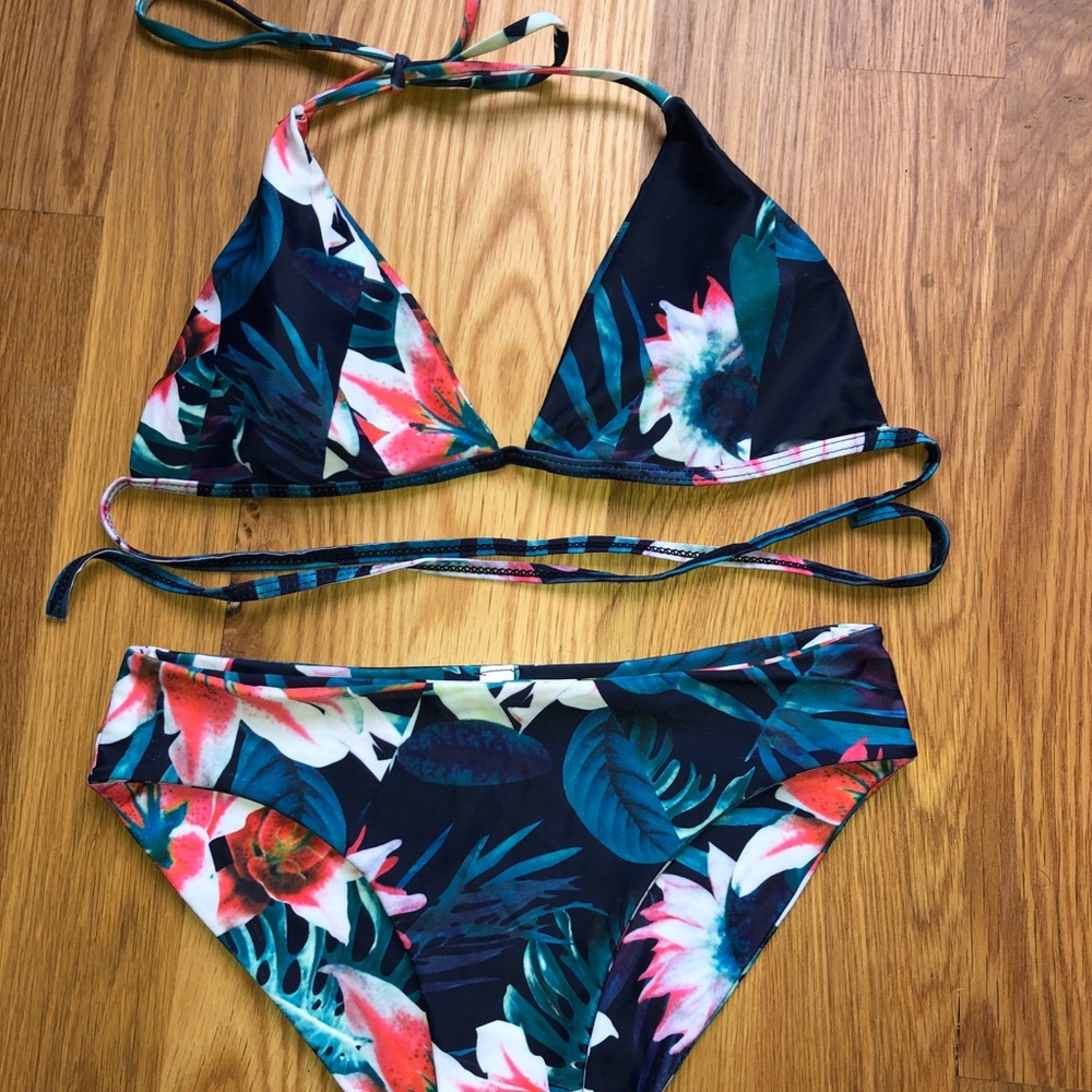 Small floral bikini